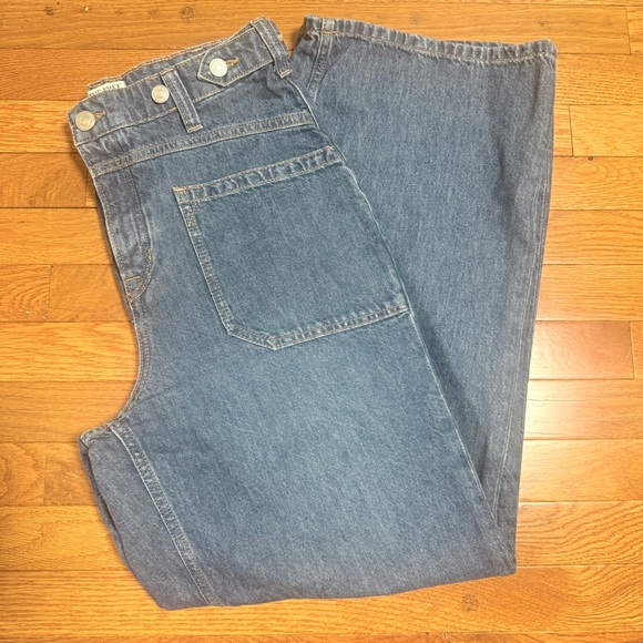 We The Free Palmer Cuffed Jeans size 29-pre-owned - Picture 7 of 12